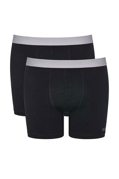 2 pack Boxerky pánské Sloggi Men Go ABC černé