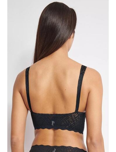 Bralette Sloggi Zero Feel Bliss negru