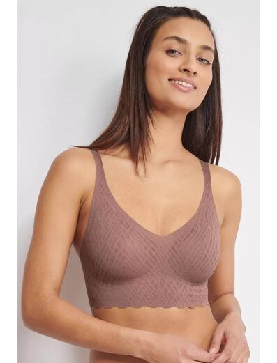 Bralette Sloggi Zero Feel Bliss maro