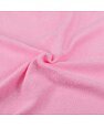 Cearșaf de pat din țesătură frote roz