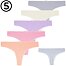 5 pack tanga BDM451-009 mix culori