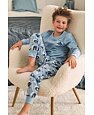 Dětské pyžamo Dreams modré s lenochodem